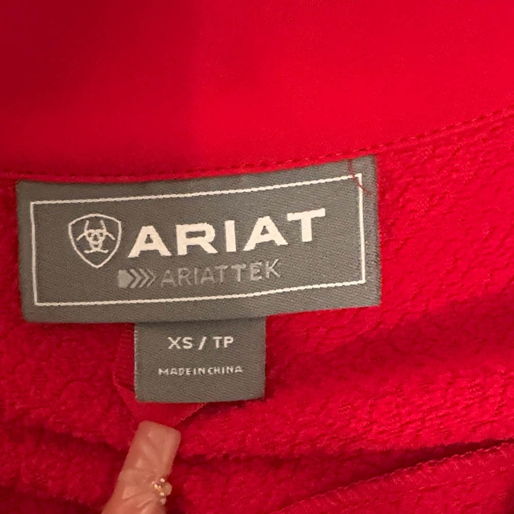 Ariat Bold Red Full-Zip Jacket - image 2